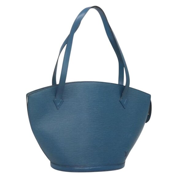 LOUIS VUITTON Epi Saint Jacques Shopping Shoulder Bag Blue M52275 LV Auth BA4972 - Picture 2 of 15